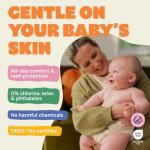 DYPER - Baby Diapers Size 3 (28 Count) - Plant Based Disposable Diapers for Day and Overnight Premium Leak Protection, Skin-Friendly Comfort with Soft Size 3 Diapers (16-28 lbs)