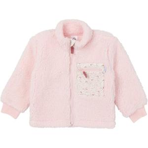 Gerber Toddler Boys Girls Sherpa Fleece-Lined Zip Up Jacket, Pink, 4T