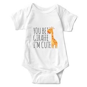 listery Funny Baby Clothes Boy Cute Giraffe Baby Funny Newborn For Baby Bodysuit Babies Romper Infant