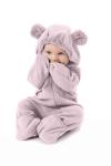 Cuddle Club Fleece Baby Bunting Bodysuit – Infant One Piece Kids Hooded Romper Outerwear Toddler Jacket