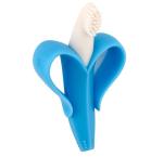 The Original Baby Banana® Teether-Toothbrush, Infant to Toddler, Made in USA, Butter-Soft Bristles for Gums and Teeth, Bendable Food Grade Silicone, Family-Owned Business since 2009, 11 Million+ Sold.