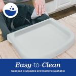 Chicco FastLock Go Hook-On High Chair with Carry Bag, Portable High Chair for Babies and Toddlers, Sets up in Seconds, Moss/Green