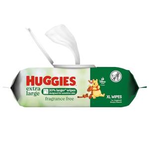Huggies Extra Large Baby Wipes, Unscented, 1 Flip-Top Pack, 42 XL Wipes Total, Packaging May Vary