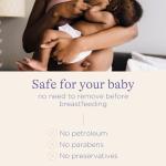 Lansinoh Organic Nipple Butter, Nipple Cream Safe for Breastfeeding Baby, Postpartum Essentials for Mom, 2 Ounces