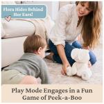 GUND Baby Flora the Bunny Animated Plush, Singing Stuffed Animal Toy for Ages 0 and Up, Cream, 12" (Styles May Vary)