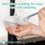 Bumblebee Manual Breast Pump with Breastfeeding Milk Saver Stopper& Lid in Gift Box Food Grade Silicone BPA PVC and Phthalate Free 3.04oz/90ml