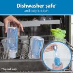 Dr. Brown’s Natural Flow® Anti-Colic Options+™ Wide-Neck Baby Bottles 5 oz/150 mL, with Level 1 Slow Flow Nipple, 4 Pack, 0m+