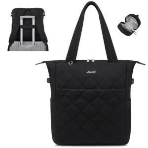 LOVEVOOK Diaper Bag Backpack,Diaper Bag Tote for Mom Dad with Changing Pad,Insulated Pockets, Convertible Lightweight Mom Backpack with Pacifier Case（Black）