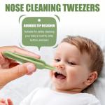 Baby Nail Care Set, 5 in 1 Baby Nail File Clippers Infant Grooming Kit Manicure Set for Newborn, Infant, Toddler, and Kids, Green