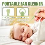 Baby Nail Care Set, 5 in 1 Baby Nail File Clippers Infant Grooming Kit Manicure Set for Newborn, Infant, Toddler, and Kids, Green