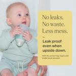 Tommee Tippee Advanced Anti-Colic 9 oz BPA Free Baby Bottles, Newborn 0+ Months, Slow Flow Breast-Like Nipple, Unique Design Keeps Air Away from Milk and Baby, Pink and Purple, Pack of 2