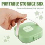 Baby Nail Care Set, 5 in 1 Baby Nail File Clippers Infant Grooming Kit Manicure Set for Newborn, Infant, Toddler, and Kids, Green