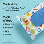 The Honest Company Toddler Hypoallergenic Flushable Wipes, 126 Count