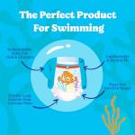 Huggies Little Swimmers Disposable Swim Diapers, Size 5-6 (32+ lbs), 17 Ct