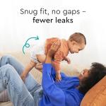 LILLYDOO Baby Diapers - Size 1 (4+ lbs), Half-Monthly Supply (72 Count), Leak Protection, Skin-Friendly, Ultrasoft, Perfume- & Chlorine-Free, Hypoallergenic, Dermatologist Tested, Oeko-TEX®