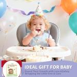 DRKIO 8-Piece Silicone Baby Spoons - Infant Spoons First Stage Self Feeding Baby Led Weaning Supplies Toddler Training Utensils Soft Chewable-Tip Bendable BPA-Free Dishwasher Safe Boil-proof