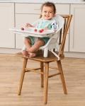 Skip Hop Baby High Chair 4-in-1 Convertible High Chair, EON, Oat