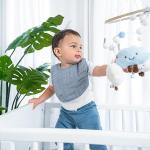 Comfy Cubs Muslin Bibs for Babies, Pack of 8 - Soft and Highly Absorbent, Feeding, Drool and Teething Bib, Adjustable Snaps - Stylish & Colorful Unisex Designs, Giftable Set - Multicolor