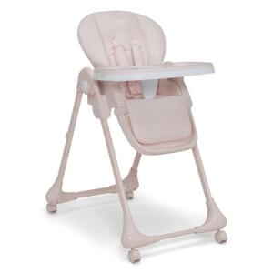 Little Folks by Delta Children 2-in-1 SlimFold High Chair for Babies and Toddlers, Pink