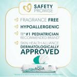 Pampers Aqua Pure Baby Wipes, 99% Water, Fragrance Free, 448 Baby Wipes Total (8X Flip-Top Packs) [Packaging May Vary]