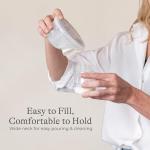 Lansinoh Breastmilk Storage Bottles | 4-Pack 5oz BPA & BPS-Free | Pump-to-Storage Feeding Bottles | Compatible with Lansinoh Breast Pumps and Nipples