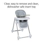 Safety 1st High Chairs for Babies and Toddlers, 3-In-1 Grow and Go with Tray and Adjustable Seat, Birchbark