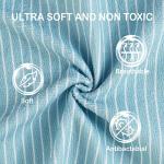 Softan Baby Washcloths, 24Pack Baby Wash Cloths Extra Soft & Ultra Absorbent, Baby Towels and Washcloths Face Towel Unisex for Boys Girls Face & Body, Washclothes Gentle on Sensitive Skin, 9''x 9''