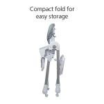 Safety 1st High Chairs for Babies and Toddlers, 3-In-1 Grow and Go with Tray and Adjustable Seat, Birchbark