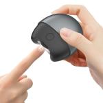 SCAIKTIG Electric Automatic Nail Clipper with Light, 2 Speeds, Magnetic Cover, Nail Scraps Storage, USB Rechargeable, Safety Electric Fingernail Trimmer for Kids, Adult, Seniors, Men, Caregivers, Grey