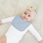 Bearmoss Baby Bibs for Drooling and teething 100% Cotton Muslin Bibs for Baby Boy & Girl,Adjustable, Ultra Absorbent,8 Pack (Mint Iceberg)