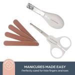 Dreambaby Essential 10pc Baby Grooming Kit, Newborn Safety Care Set with Brush, Comb, Toothbrush, Nail Clippers, Nail Scissors, Emory Boards and Storage Case