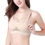 4HOW Hands-Free Breast Pump Bra for Breastfeeding, Adjustable Breast-Pumps Holding and Nursing