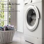 BESSLEE 6 Pack Baby Girl Washcloths Bulk for Newborn, Extra Soft Face Bath Towel for Toddler, Absorbent Kids Wash Rag for Body, 70% Rayon Derived from Bamboo, 30% Cotton, 10"x10", Purple/Pink/Rose