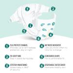 Amazon Brand - Mama Bear Gentle Touch Baby Diapers, Size 3, 168 Count (4 packs of 42), Leakproof, Keeps Baby Dry, Skin Safe, Fragrance-Free with Wetness Indicator