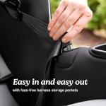 Graco Extend2Fit Convertible Baby Car Seat, Rear and Forward Facing, Adjustable Extension Panel for Extra Legroom, Gotham