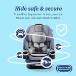 Graco 4Ever DLX 4-in-1 Car Seat, Charlie| Infant to Toddler Car Seat, with 10 Years of Use | Rear-Facing, Forward-Facing and Booster Modes | Safe, Comfortable and Convenient