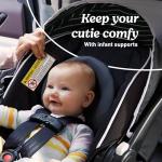Graco SnugRide Lite LX Infant Car Seat, Lightweight Rear-Facing Seat for Babies 4–30 lb, 4-Position Adjustable Base, LATCH Installation & ProtectPlus Engineered, Studio