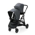 Graco Ready2Grow 2.0 Double Stroller Features Bench Seat and Standing Platform Options, Rafa