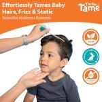 T is for Tame - Taming Gel Wand – Natural Flyaway Tamer for Kids & Adults – Smooths Baby Hairs, Frizz & Static – Alcohol-Free, Vegan & Cruelty-Free Hair Styling Gel – 0.5 fl oz