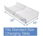 Beautyrest Foam Contoured Changing Pad with Waterproof Cover