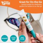 T is for Tame - Taming Gel Wand – Natural Flyaway Tamer for Kids & Adults – Smooths Baby Hairs, Frizz & Static – Alcohol-Free, Vegan & Cruelty-Free Hair Styling Gel – 0.5 fl oz