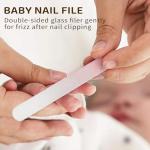 Baby Nail Kit with Cute Owl Case – Newborn Manicure & Pedicure Set with Nail Clipper, Scissors, File & Tweezers for Infant and Toddler Care (Gift for Mom) (Pink)