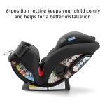 Graco TriRide 3-in-1 Reclining Car Seat, Kipling - Rear & Forward Facing Car Seat, Highback Booster, Adjustable Headrest
