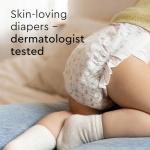 LILLYDOO Baby Diapers - Size 3 (13+ lbs), Monthly Supply (174 Count), Leak Protection, Skin-Friendly, Ultrasoft, Perfume- & Chlorine-Free, Hypoallergenic, Dermatologist Tested, Oeko-TEX®