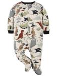 Gerber Baby Boys 4 Pack 'N Play Footie And Toddler Sleepers, Red Dino, 0-3 Months US