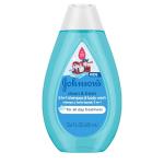 Johnson's Clean & Fresh Children's Shampoo & Body Wash, 2-in-1 Daily Hair & Body Wash for Kids & Toddlers Gently Cleanses Developing Hair, 13.6 fl. oz