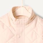 Amazon Essentials x Sofia Grainge Unisex Babies' Hooded Insulated Midweight Field Jacket, Pearl, 12 Months