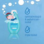 Johnson's Clean & Fresh Children's Shampoo & Body Wash, 2-in-1 Daily Hair & Body Wash for Kids & Toddlers Gently Cleanses Developing Hair, 13.6 fl. oz