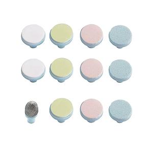 12 Pieces Baby Nail File Pads Nail Trimmer Replacement Pads Electric Baby Nail Grinding Heads for Standard Electric Kid Nail Trimmer Suits to Newborn and Adults
