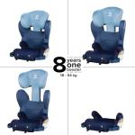 Diono Cambria 2XT XL, Dual Latch Connectors, 2-in-1 Belt Positioning Booster Seat, High-Back to Backless Booster with Space and Room to Grow, 8 Years 1 Booster Seat, Blue Surge